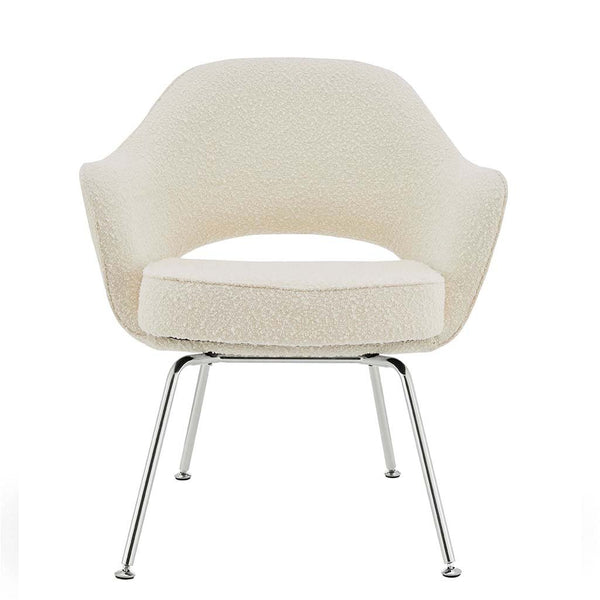 Saarinen Executive Side Chair - Steel Legs