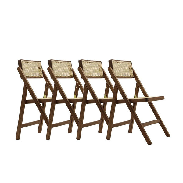 Set of Four Pierre Jeanneret Folding Chair