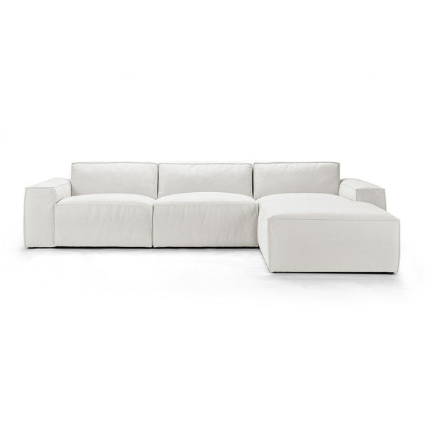 Oasis Modern Low Profile Modular Block Sofa in Latex | Combination 002